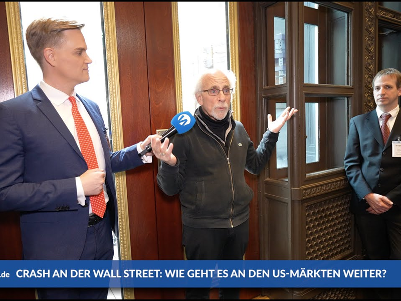 Peter Tuchman (Einstein of Wall Street): „Wir stehen kurz vor einem enormen Schaden” - Foto: inside-wirtschaft.de