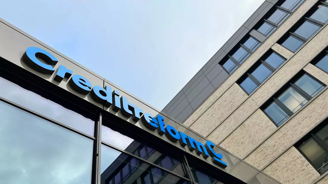Blick auf die Creditreform-Zentrale in Neuss. - Bild: Wolf von Dewitz/dpa