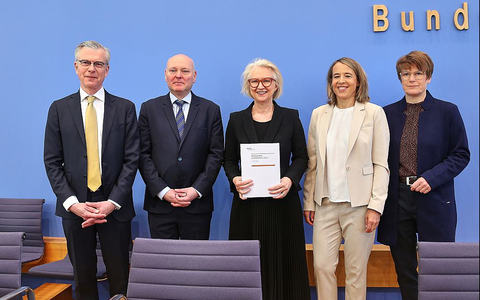 Vorstellung des Frühjahrsgutachten 2025 der Wirtschaftsweisen am 21.05.2025 - Foto: über dts Nachrichtenagentur