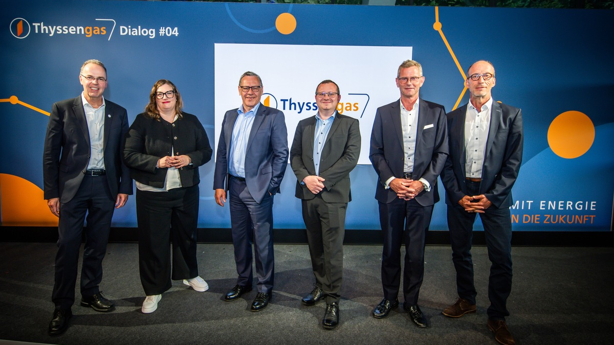 Thyssengas und Branche im Dialog: Was der Wasserstoff-Hochlauf jetzt braucht - Foto: presseportal.de