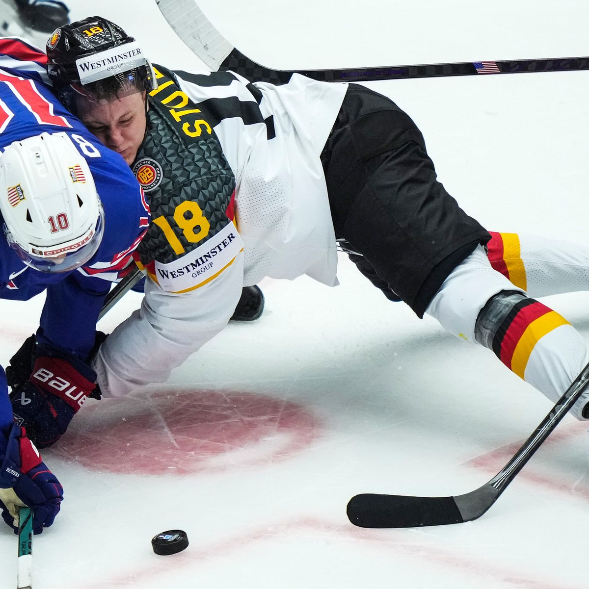 NHL-Star Tim Stützle blieb bei der Eishockey-WM ohne Tor. - Foto: Claus Fisker/Ritzau Scanpix/dpa