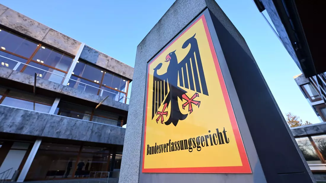Vor dem Bundesverfassungsgericht scheiterte die AfD. (Archivbild) - Bild: Uli Deck/dpa