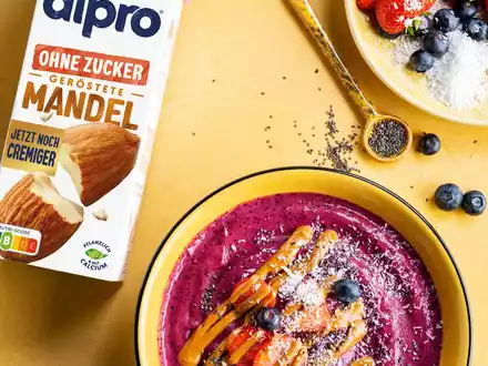 Alpro ist Marktführer[1]: Studie zeigt warum der Mandeldrink die am stärksten wachsende Milchalternative ist - Foto: presseportal.de