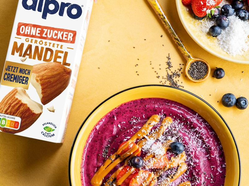 Alpro ist Marktführer[1]: Studie zeigt warum der Mandeldrink die am stärksten wachsende Milchalternative ist - Foto: presseportal.de