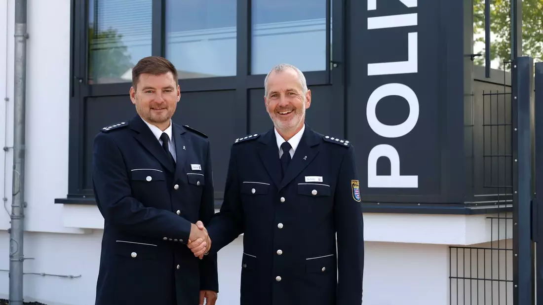 POL-OH: Die Polizeistation Hünfeld hat ein neues Gesicht: Schütz folgt auf Wehner - Bild: presseportal.de