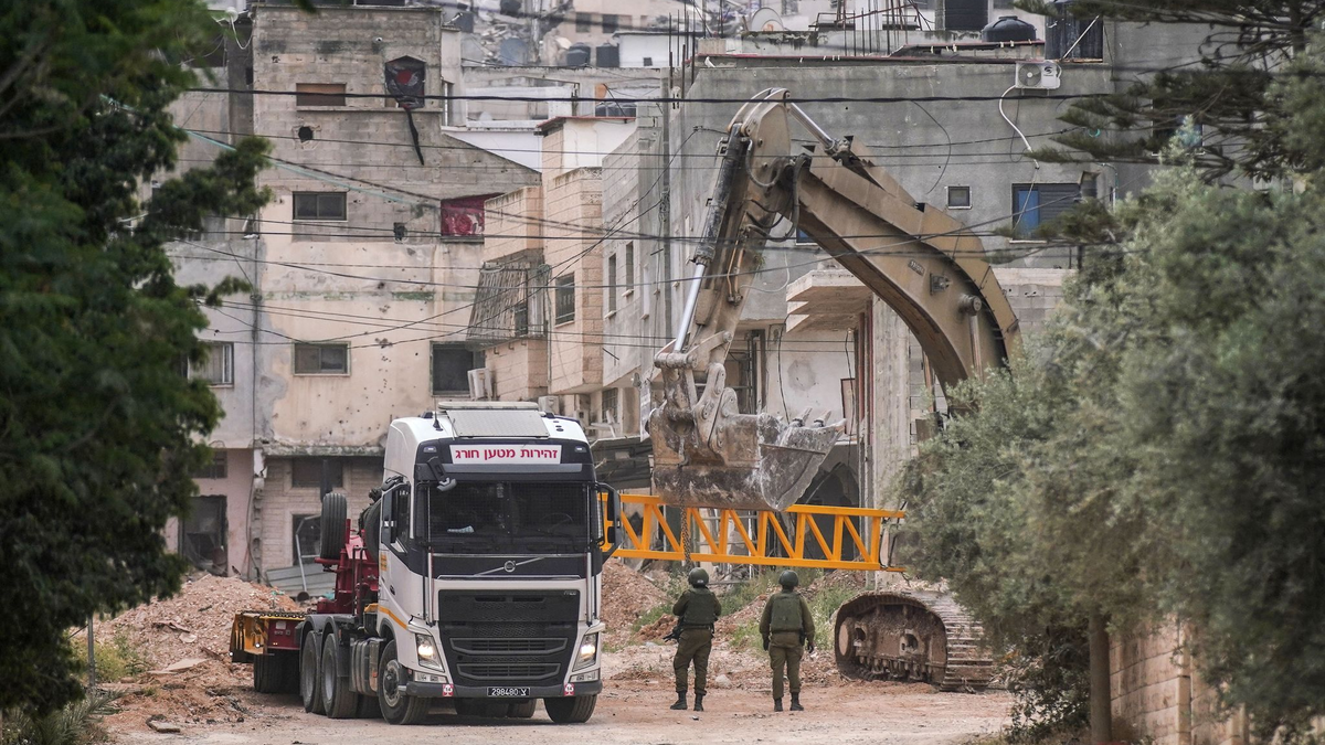 Mehrere Medien berichteten, dass sich die Delegation in Dschenin auch ein Bild von dem dortigen Flüchtlingslager machen wollte. (Archivbild)  - Foto: Nidal Eshtayeh/XinHua/dpa