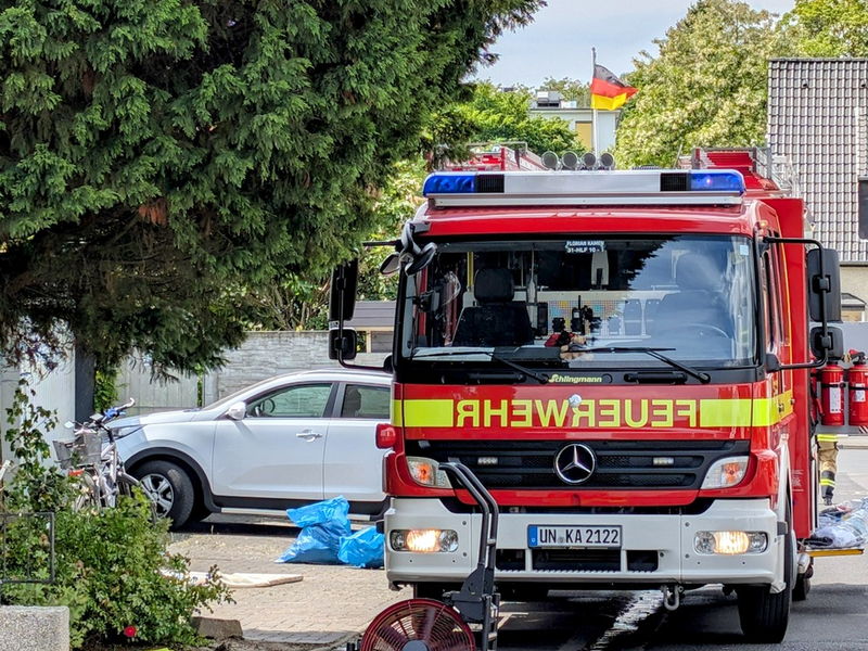 FW Kamen: Kellerbrand in Heeren-Werve - Foto: presseportal.de