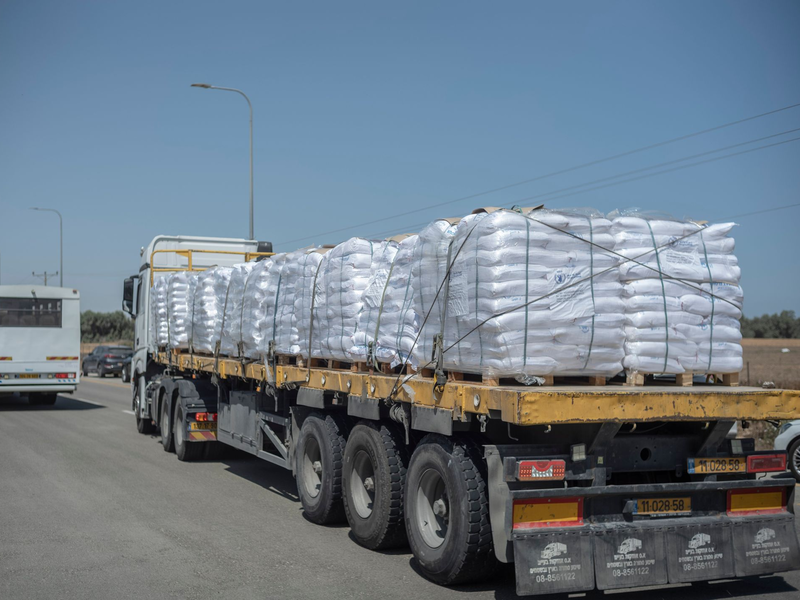 Am Montag sind erstmals seit fast drei Monaten wieder Hilfstransporte in den abgeriegelten Gazastreifen gelangt. (Archivbild) - Foto: ILIA YEFIMOVICH/dpa