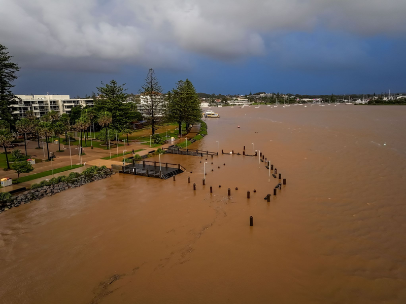 Bei den Überschwemmungen starben mindestens vier Menschen.  - Foto: Lindsay Moller/AAP/dpa