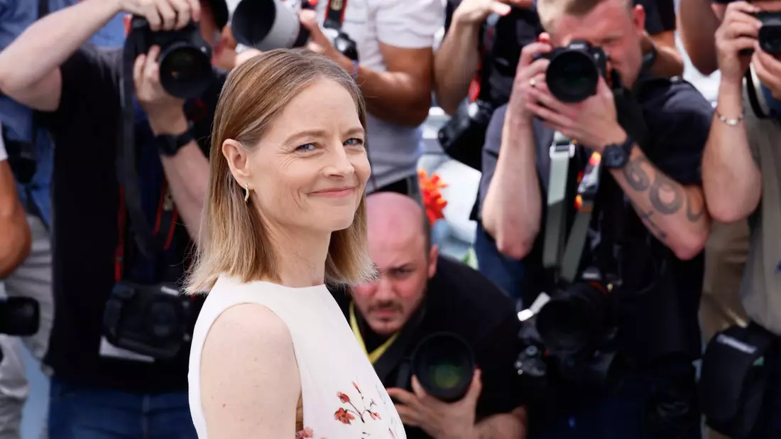Jodie Foster vor der Pressekonferenz zu ihrem neuen Film in Cannes. - Bild: Joel C Ryan/Invision/AP/dpa