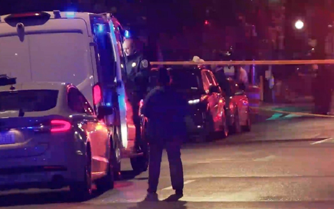 Nach Polizeiangaben skandierte der mutmaĂliche TĂ€ter nach der Festnahme einen propalĂ€stinensischen Slogan. - Foto: Uncredited/WJLA/AP/dpa Nach Polizeiangaben skandierte der mutmaĂliche TĂ€ter nach der Festnahme einen propalĂ€stinensischen Slogan. - Foto: Uncredited/WJLA/AP/dpa