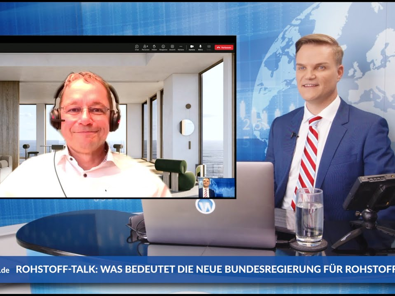 Rohstoff-Talk mit Michael Blumenroth: Rohstoffe sind jetzt stärker im Fokus der Politik - Foto: inside-wirtschaft.de