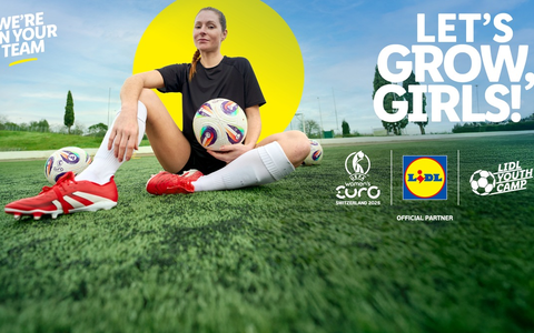 Lidl veranstaltet Youth Camp für Mädchen zur UEFA Women's Euro 2025™ - Foto: presseportal.de