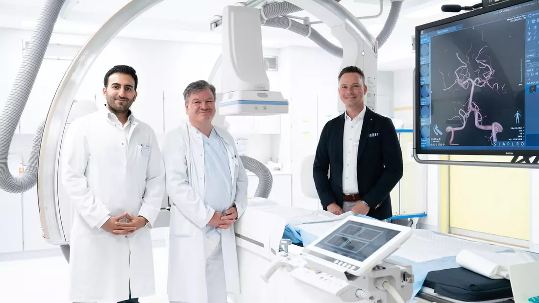 Modernste Technik im Einsatz: Neue Angiographieanlage im Klinikum Frankfurt (Oder) - Bild: presseportal.de