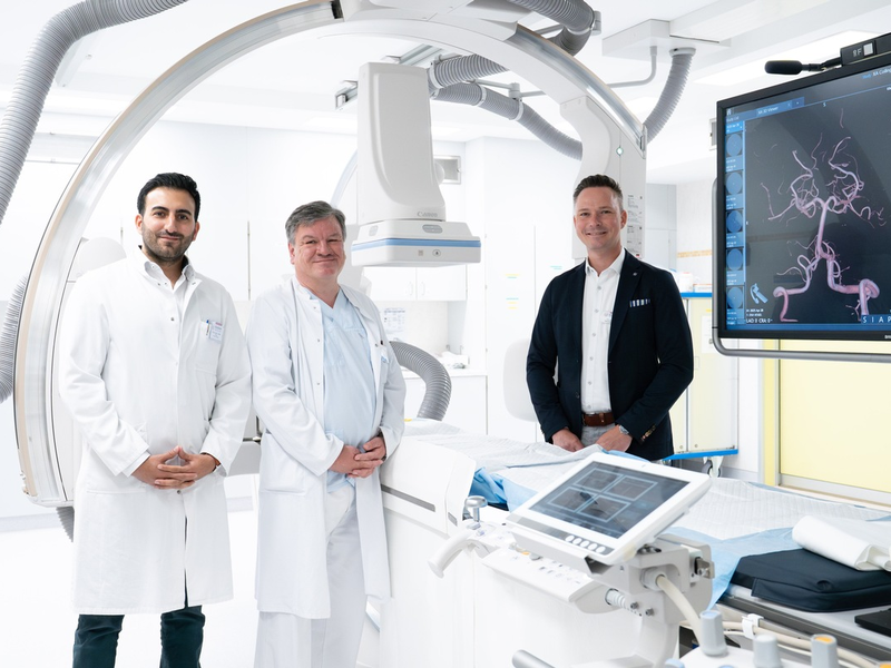 Modernste Technik im Einsatz: Neue Angiographieanlage im Klinikum Frankfurt (Oder) - Foto: presseportal.de