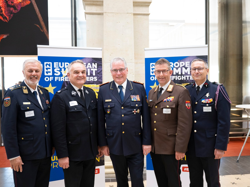 Verband der Feuerwehren der Europäischen Union gegründet / Karl-Heinz Banse: Meilenstein in der europäischen Feuerwehrlandschaft - Foto: presseportal.de