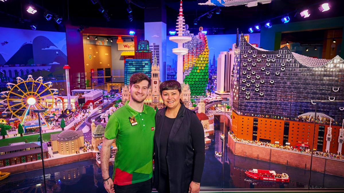 Am 13. Juni 2025 eröffnet das LEGO Discovery Centre Hamburg / Exklusiver Einblick in die LEGO MINI WORLD mit Hamburger Wahrzeichen wie Rathaus und Elbphilharmonie / Tickets ab 23. Mai im Vorverkauf - Foto: presseportal.de