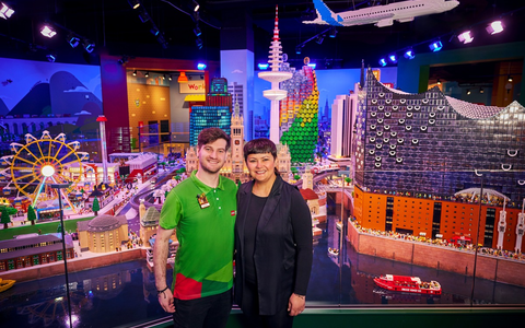 Am 13. Juni 2025 eröffnet das LEGO Discovery Centre Hamburg / Exklusiver Einblick in die LEGO MINI WORLD mit Hamburger Wahrzeichen wie Rathaus und Elbphilharmonie / Tickets ab 23. Mai im Vorverkauf - Foto: presseportal.de