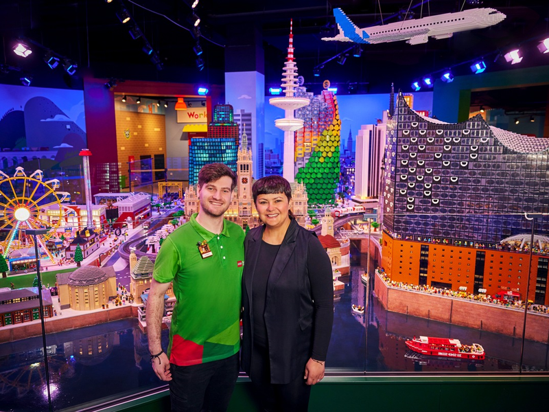 Am 13. Juni 2025 eröffnet das LEGO Discovery Centre Hamburg / Exklusiver Einblick in die LEGO MINI WORLD mit Hamburger Wahrzeichen wie Rathaus und Elbphilharmonie / Tickets ab 23. Mai im Vorverkauf - Foto: presseportal.de