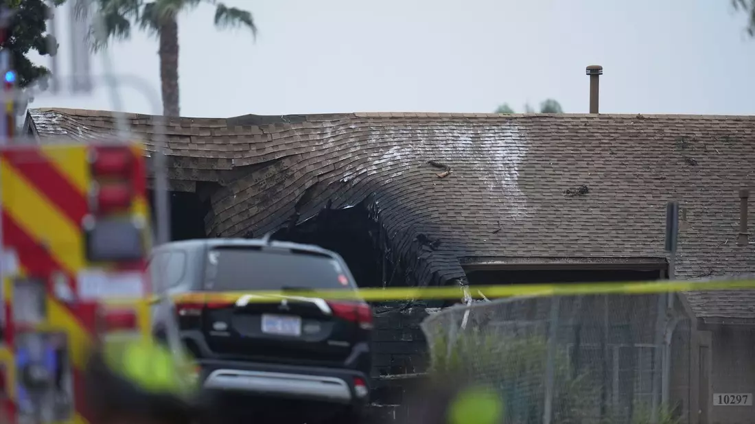 Die Wohngegend in San Diego - Bild: Gregory Bull/AP/dpa