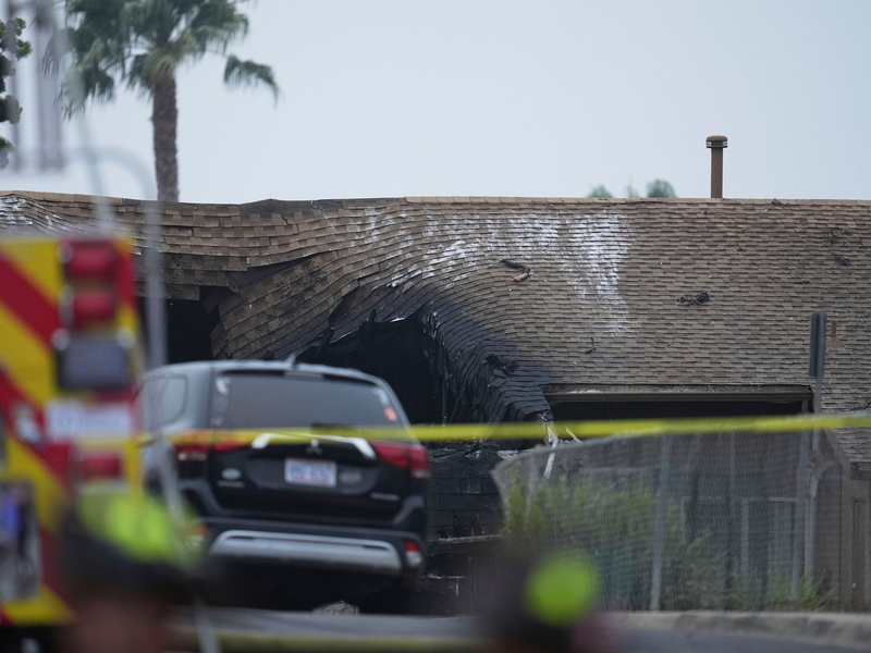 Die Wohngegend in San Diego - Foto: Gregory Bull/AP/dpa