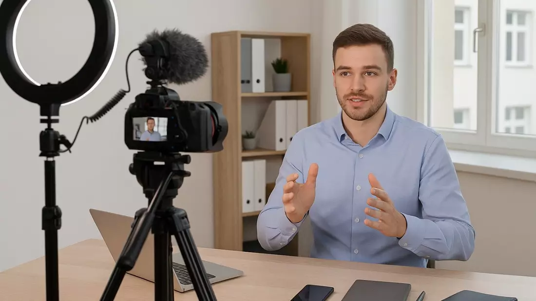 Wer ein Produktvideo erstellen lässt, der ist deutlich im Vorteil - Bild: Redaktion (mithilfe von KI kreiert)