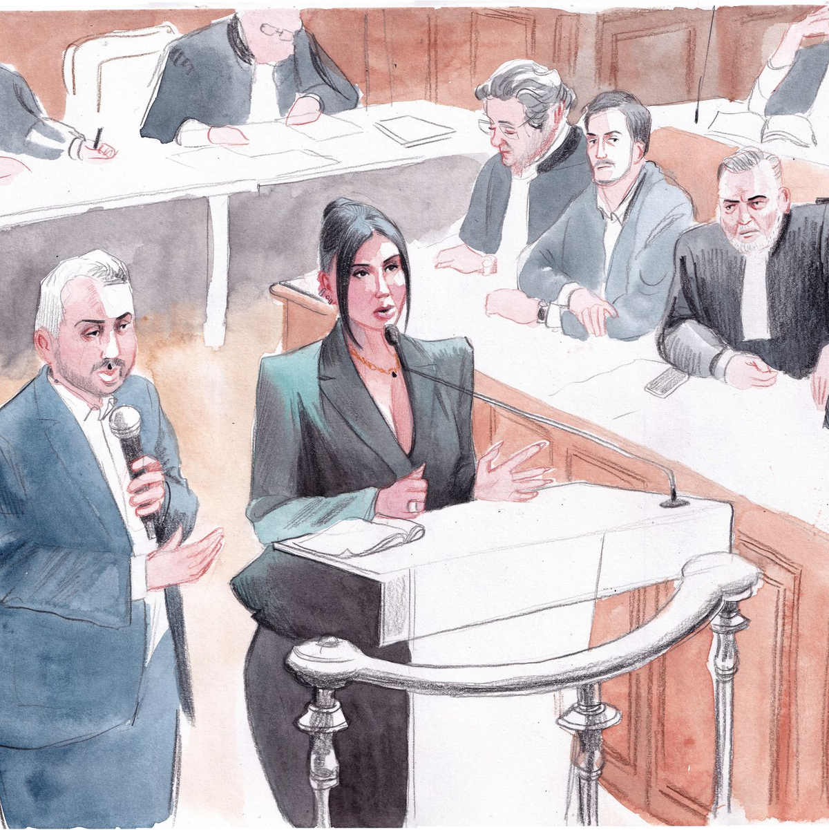 Kardashian sagte vor Gericht aus, sie habe während des Überfalls um ihr Leben gefürchtet (Archivbild). - Foto: Valentin Pasquier/AP/dpa