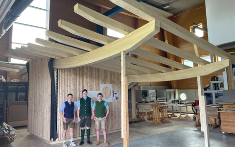 HTK-Award in Gold: Kategorie Fachschule - Foto: Holztechnikum Kuchl, Johanna Kanzian über pressetext.de