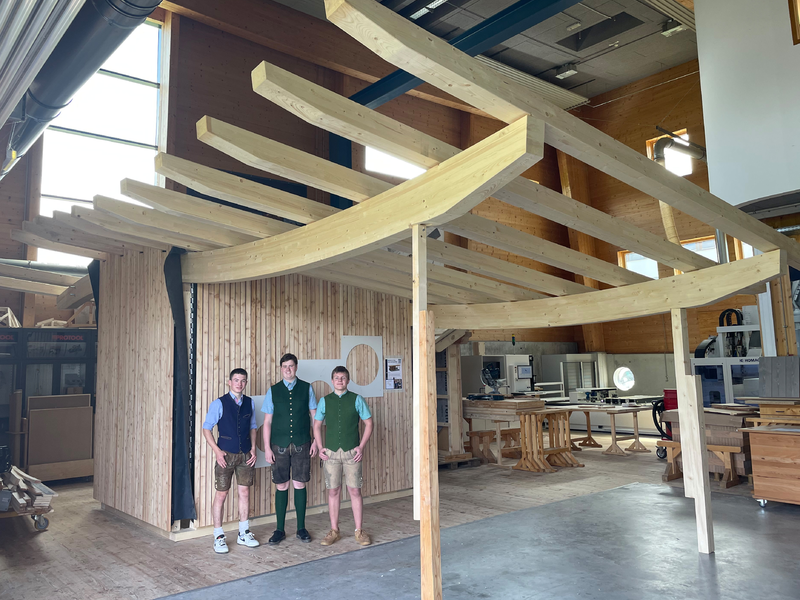 HTK-Award in Gold: Kategorie Fachschule - Foto: Holztechnikum Kuchl, Johanna Kanzian über pressetext.de