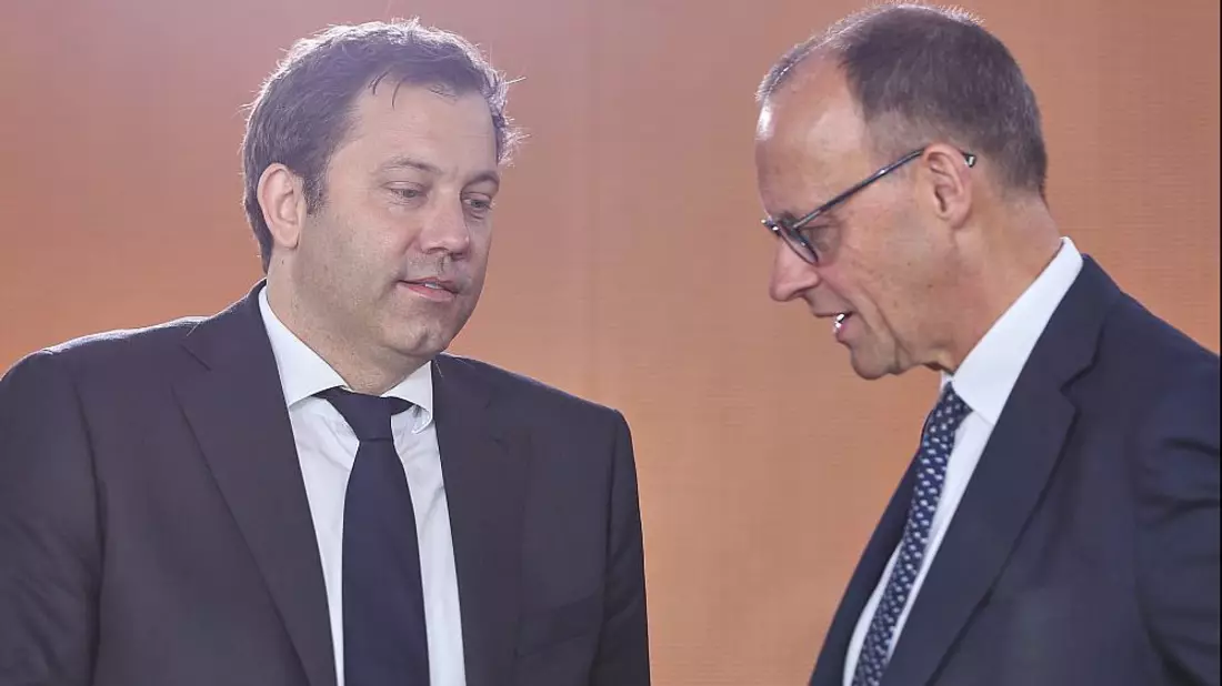 Lars Klingbeil und Friedrich Merz (Archiv) - Bild: über dts Nachrichtenagentur