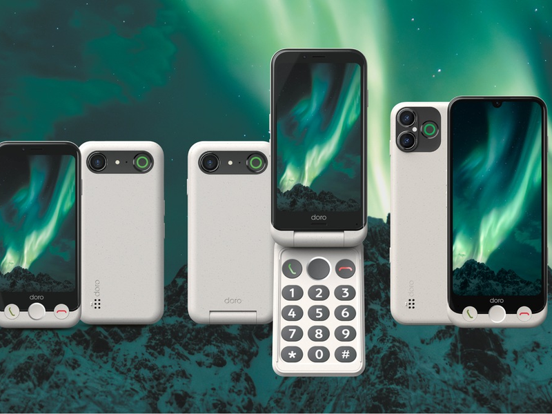 Doro präsentiert innovative Aurora-Smartphone-Serie: Mehr Selbstständigkeit für Senioren und ihre Angehörigen - Foto: presseportal.de