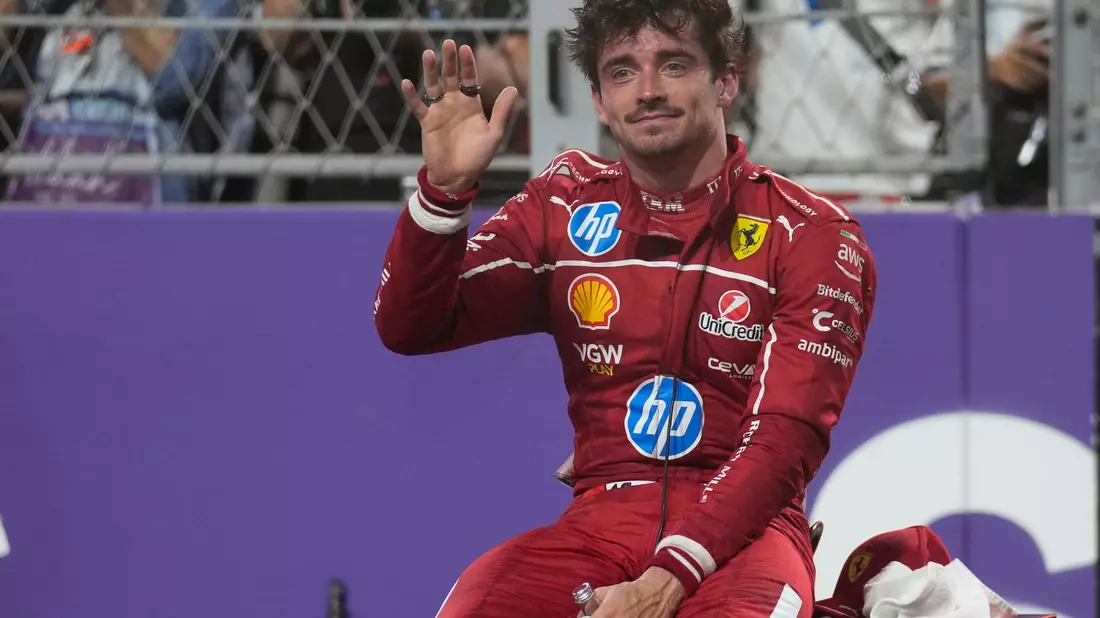 In diesem Jahr konnte Leclerc noch nicht gewinnen. - Bild: Altaf Qadri/AP/dpa