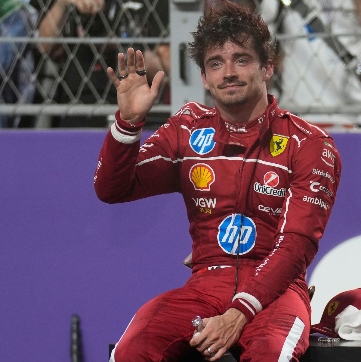 In diesem Jahr konnte Leclerc noch nicht gewinnen. - Foto: Altaf Qadri/AP/dpa