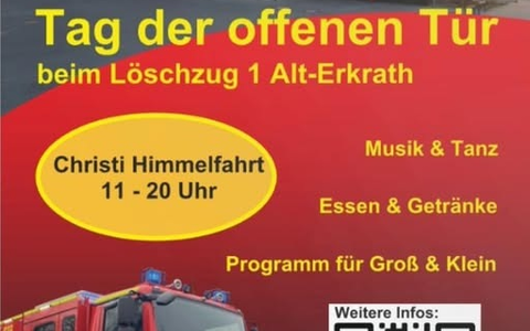 FW-Erkrath: Tag der offenen TĂŒr des Löschzug Alt-Erkrath an Christi Himmelfahrt am 29.05.2025 - Foto: presseportal.de FW-Erkrath: Tag der offenen TĂŒr des Löschzug Alt-Erkrath an Christi Himmelfahrt am 29.05.2025 - Foto: presseportal.de