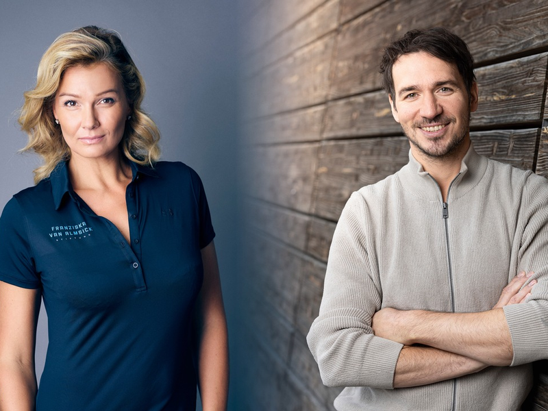 Interview mit Lilly Becker, Jürgen Hingsen, Franziska van Almsick, Felix Neureuther, Christian Neureuther und Asha Noppeney beim walk4help am 5. Juli in Braunschweig / Presseakkreditierung - Foto: presseportal.de