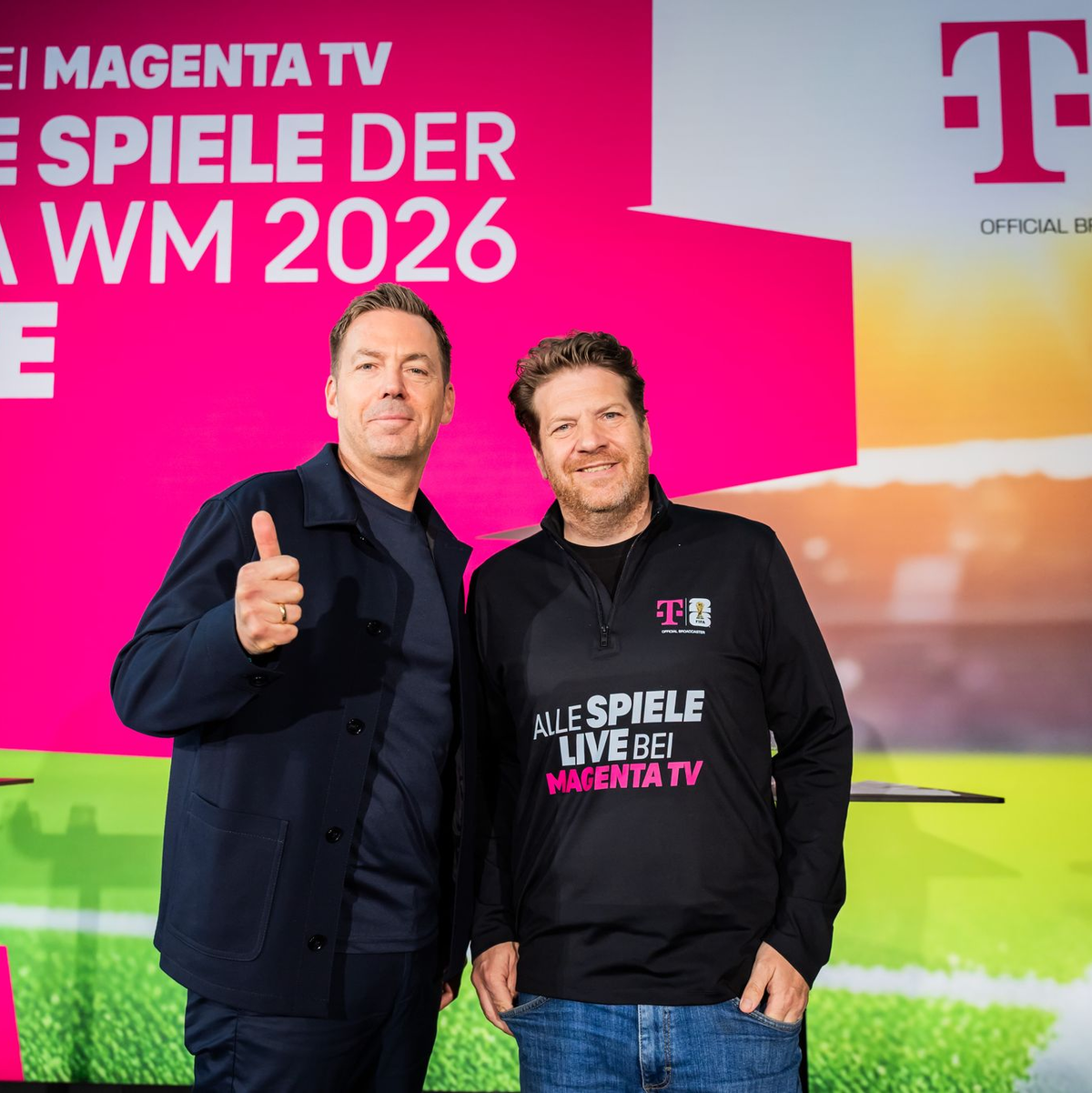 Die Telekom hat sich die TV-Rechte für die WM 2026 und drei andere Turniere gesichert. - Foto: Christoph Soeder/dpa