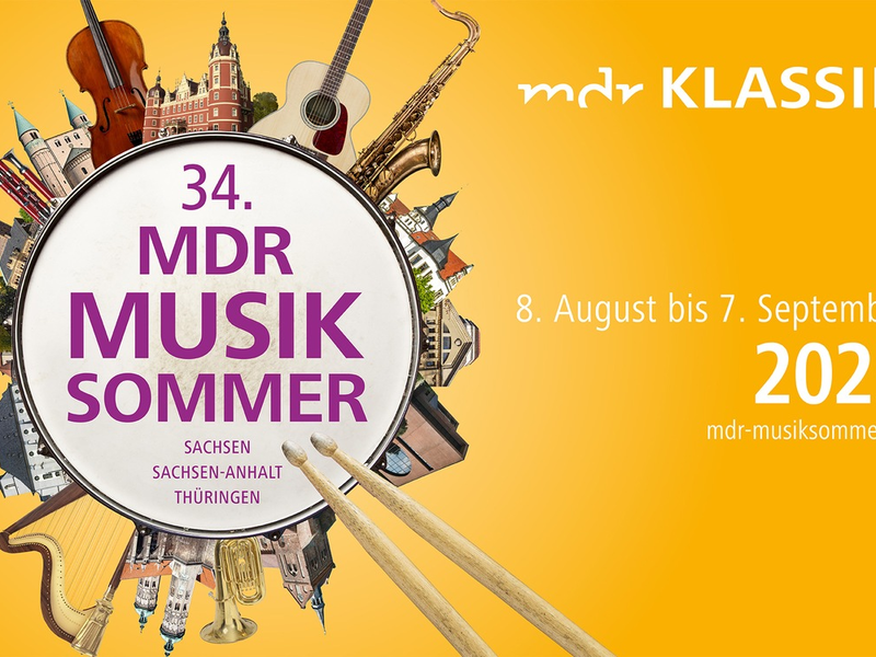Von Chemnitz in die Herzen Mitteldeutschlands – 34. MDR-Musiksommer 2025 startet in Europas Kulturhauptstadt - Foto: presseportal.de