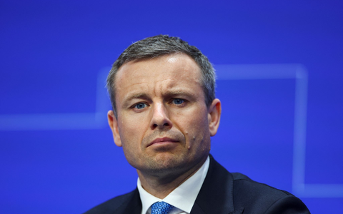 Die Unterstützung der Ukraine sei eine Investition in die Stabilität Europas, argumentiert Finanzminister Serhij Martschenko. (Archivbild) - Foto: Hanna McKay/Pool Reuters/AP/dpa