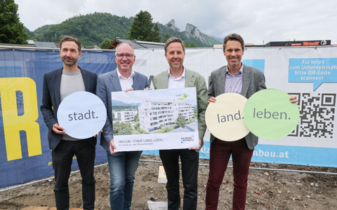 SWB - Spatenstich Hallein - Foto: Neumayr über pressetext.de
