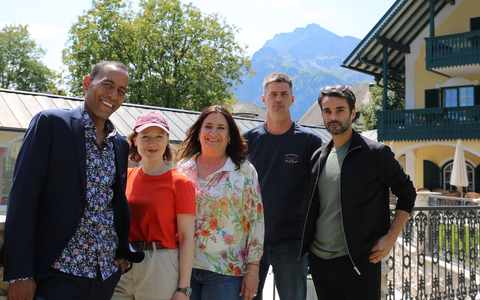 Krimi mit Spitzenaussicht: Dreharbeiten für die siebte Staffel Watzmann ermittelt und den Spielfilm Die Tränen der Madonna (AT) - Foto: presseportal.de