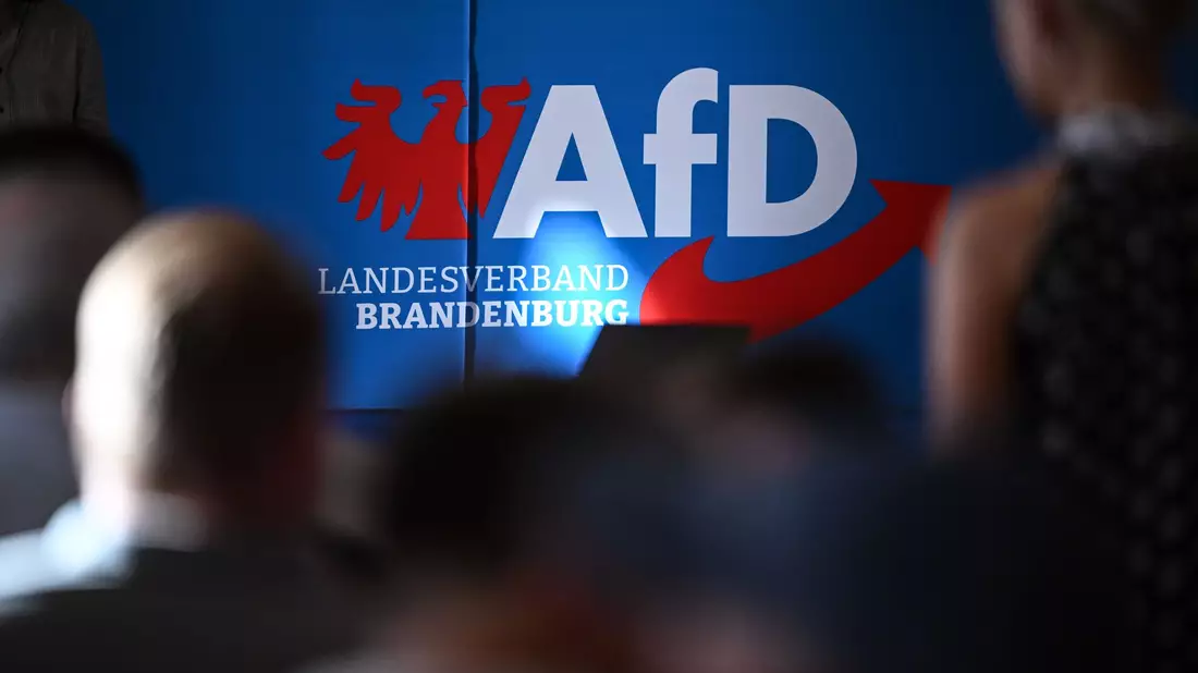 Die AfD in Brandenburg wehrt sich juristisch gegen ihre Hochstufung zur gesichert rechtsextremistischen Bestrebung. (Archivbild)  - Bild: Britta Pedersen/dpa