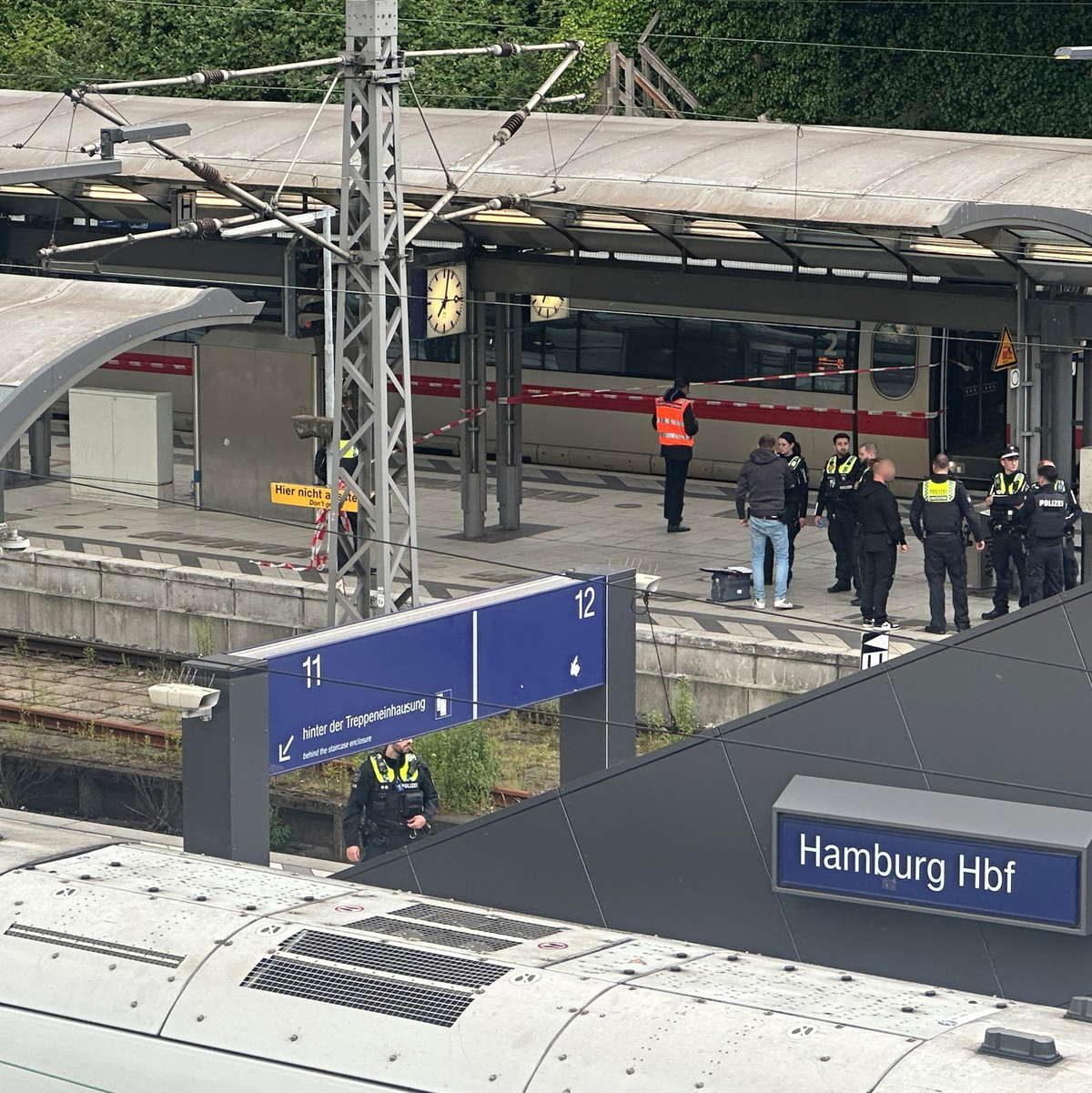 Eine Tatverdächtige ist festgenommen worden. - Foto: Steven Hutchings/dpa