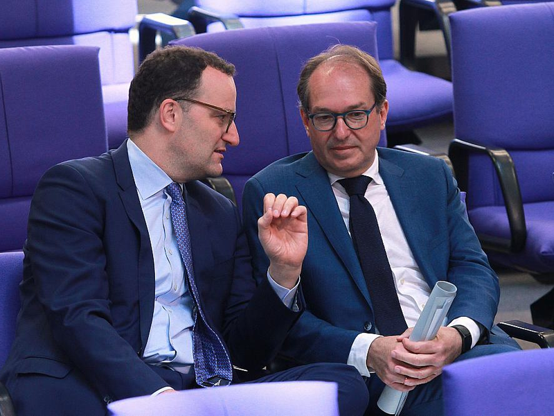 Jens Spahn und Alexander Dobrindt (Archiv) - Foto: über dts Nachrichtenagentur
