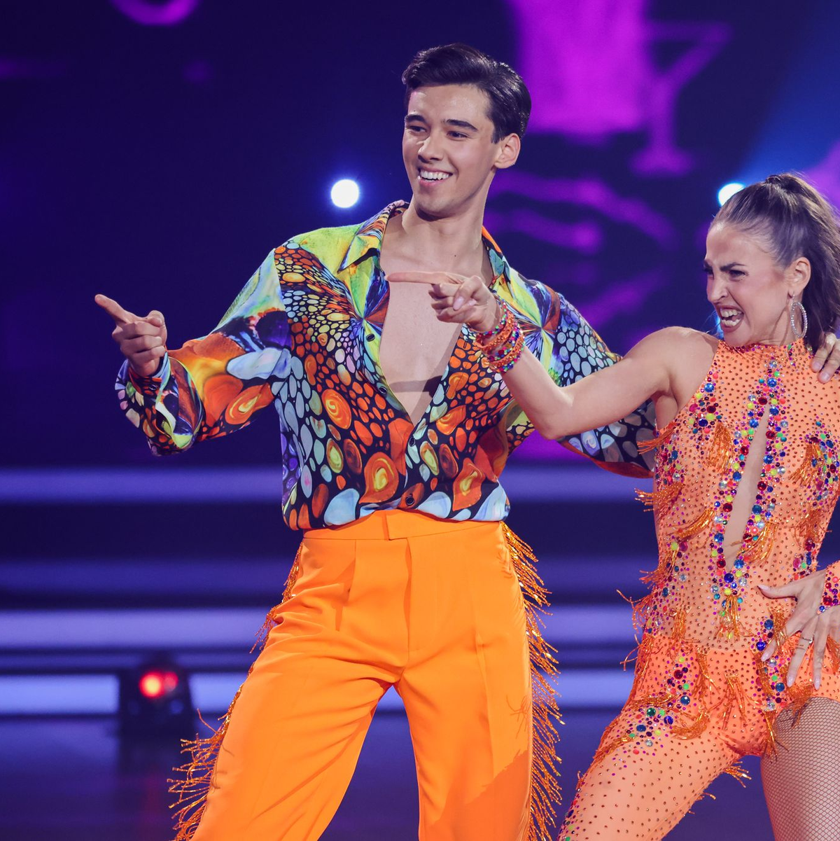 Die wenigsten Punkte von der Jury, aber die meisten Anrufe des Publikums. - Foto: Rolf Vennenbernd/dpa