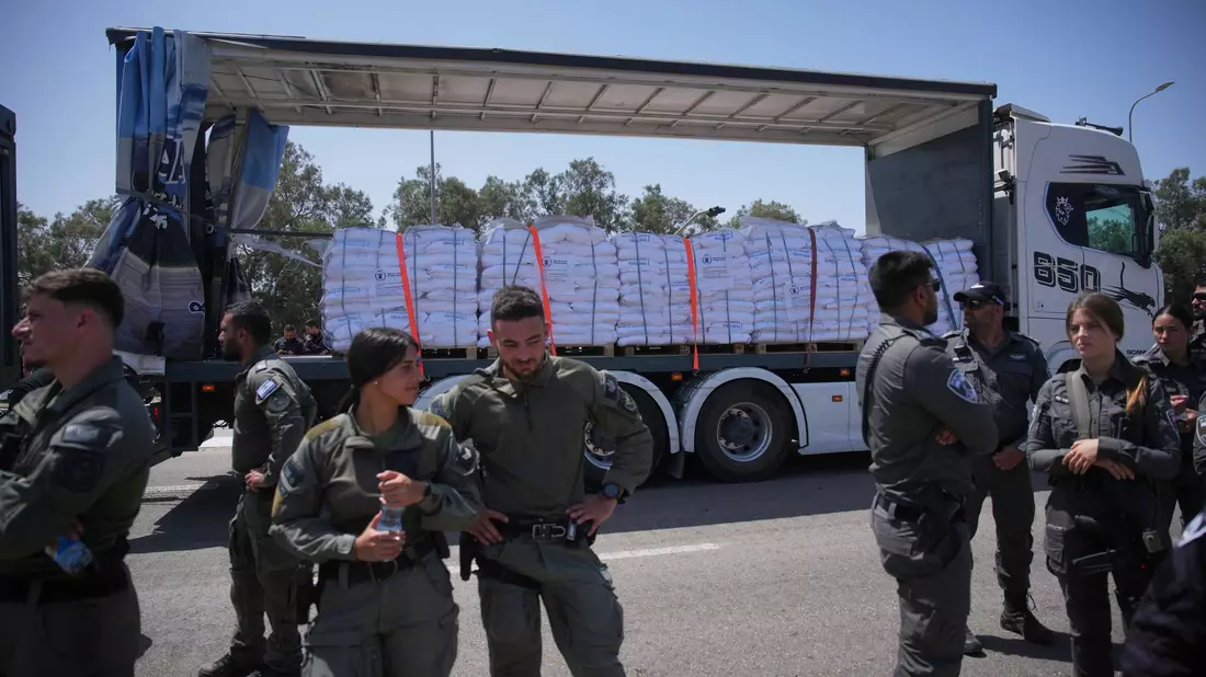 Israels Armee hat die verhängte Blockade für Hilfsgüter vor ein paar Tagen etwas gelockert. (Archivbild) - Bild: Ohad Zwigenberg/AP/dpa