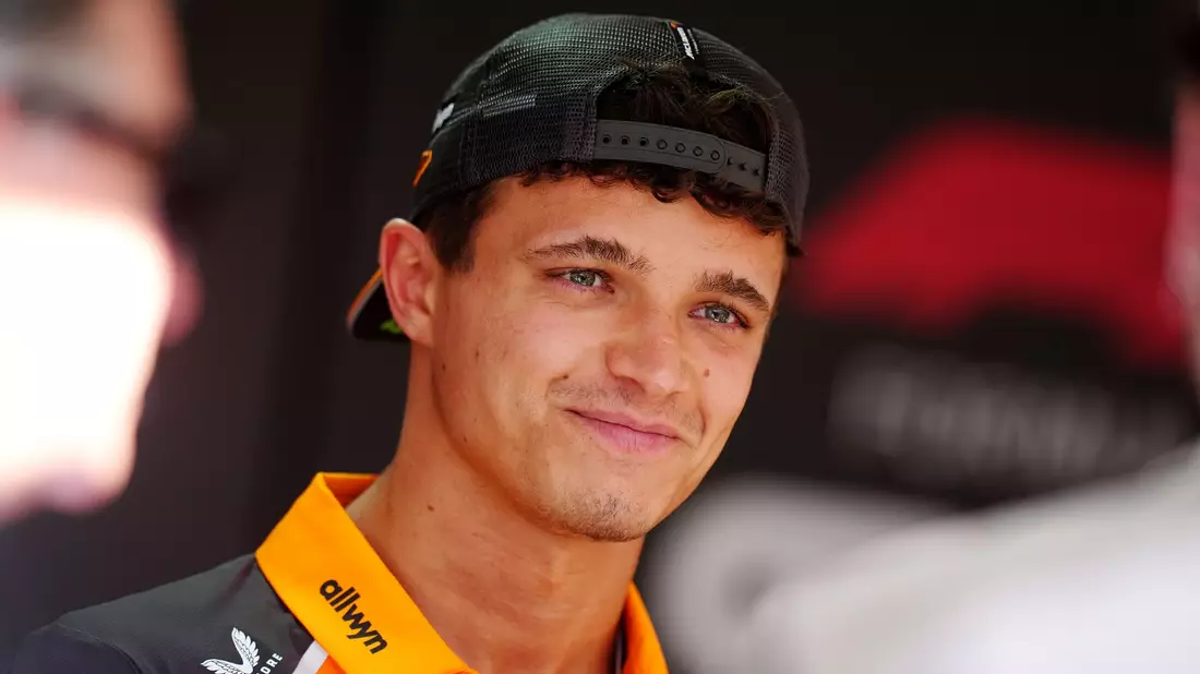 Lando Norris holt sich den ersten Startplatz. - Bild: David Davies/PA Wire/dpa