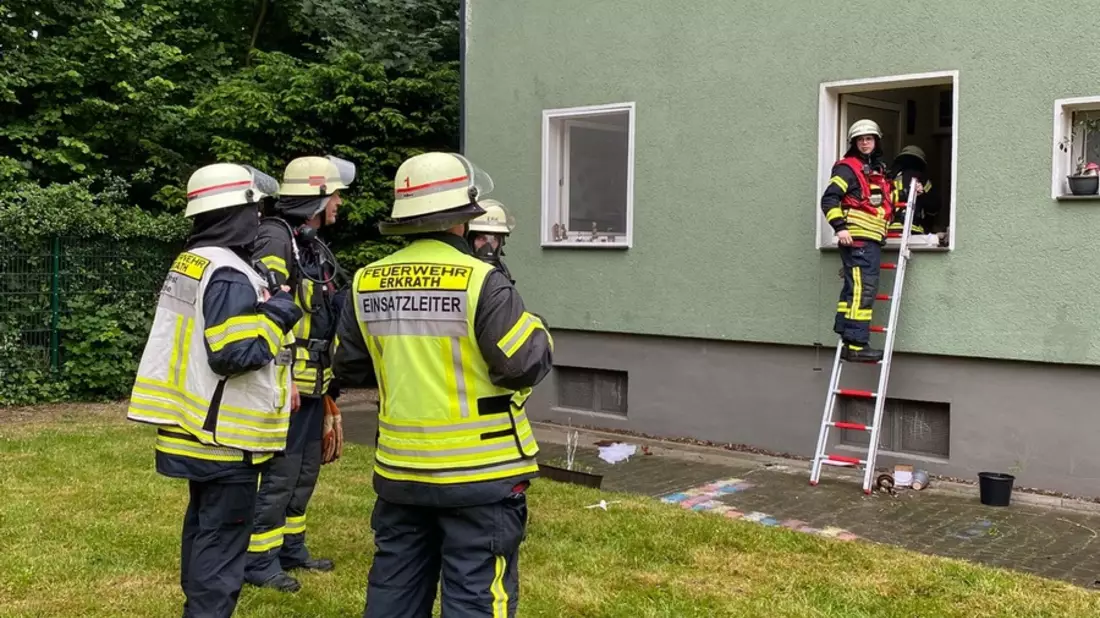 FW-Erkrath: Feuerwehreinsätze in Erkrath fordern die Einsatzkräfte - Bild: presseportal.de