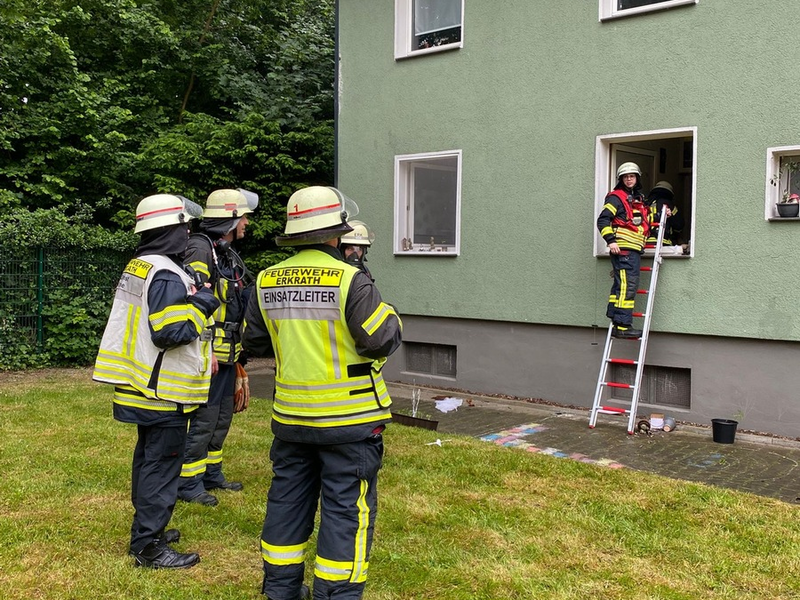 FW-Erkrath: Feuerwehreinsätze in Erkrath fordern die Einsatzkräfte - Foto: presseportal.de