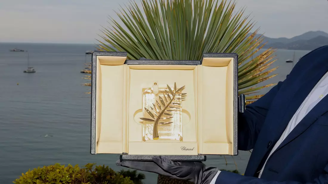 Die Goldene Palme ist der Hauptpreis des Festivals (Archivbild).  - Bild: Vianney Le Caer/Invision/AP/dpa