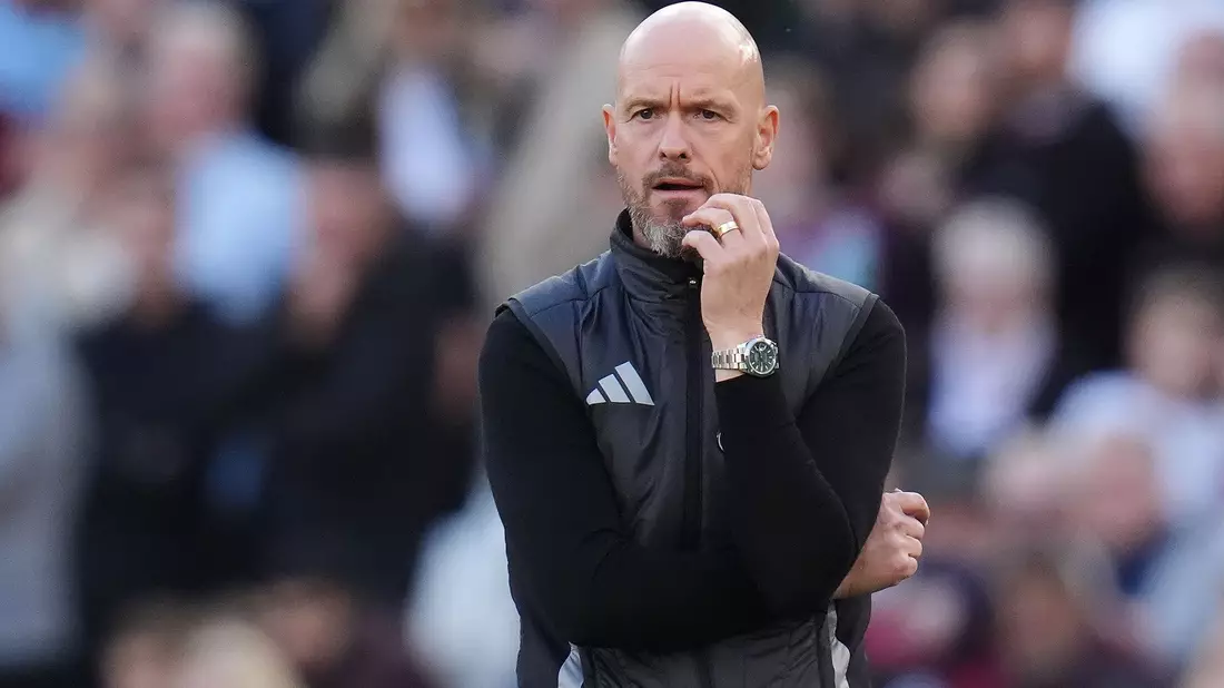 Trainer Erik ten Hag steht einem Bericht zufolge unmittelbar vor der Unterschrift bei Bayer Leverkusen. - Bild: John Walton/PA Wire/dpa